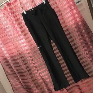 Skechers Drawstring Scrubs Pants XS Black